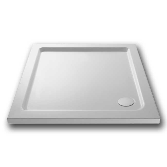 Nuie Pearlstone 700 x 700 Square Shower Tray