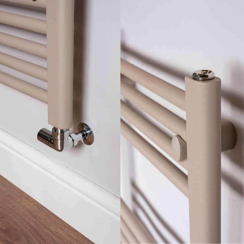 Stone Effect Radiator DQ Essential 1200 x 500mm Stone Texture Towel Radiator, ESSLR50/120-ST