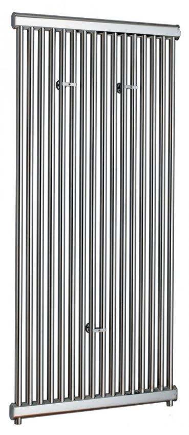 1460 x 710mm Sussex Hove Feature Stainless Steel Towel Rail - JIS Europe