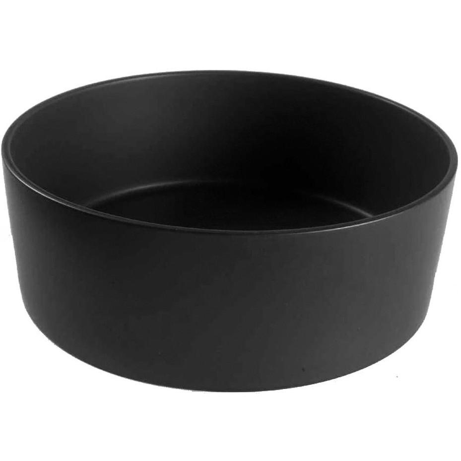 Synergy Sella 460mm Matt Black Countertop Basin