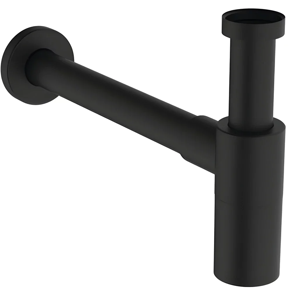 Ideal Standard Silk Black Contemporary Bottle Trap