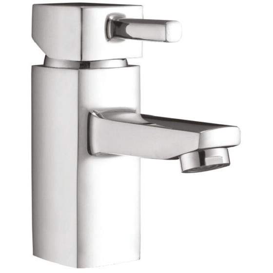 Scudo Forme Mono Basin Mixer Tap With Push Waste