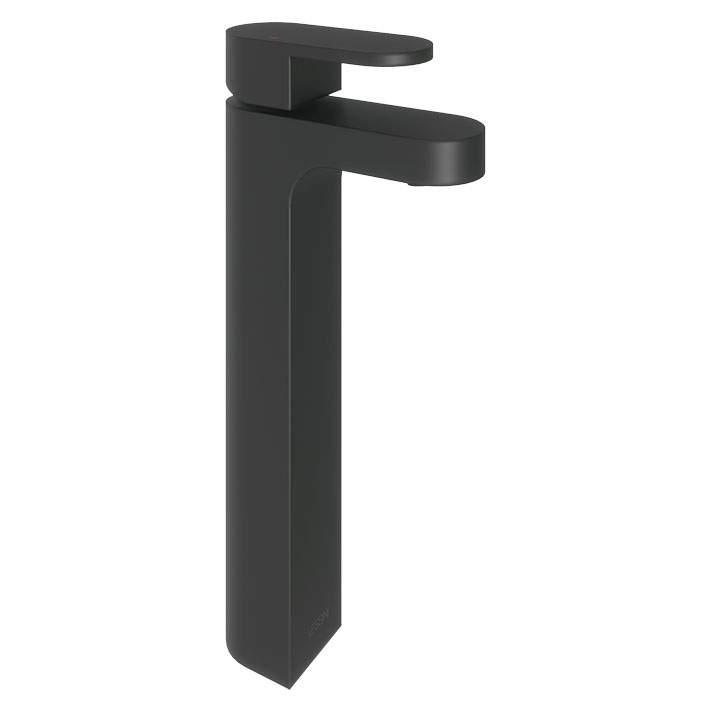 Abacus Ki Matt Black Tall Monobloc Basin Mixer Tap