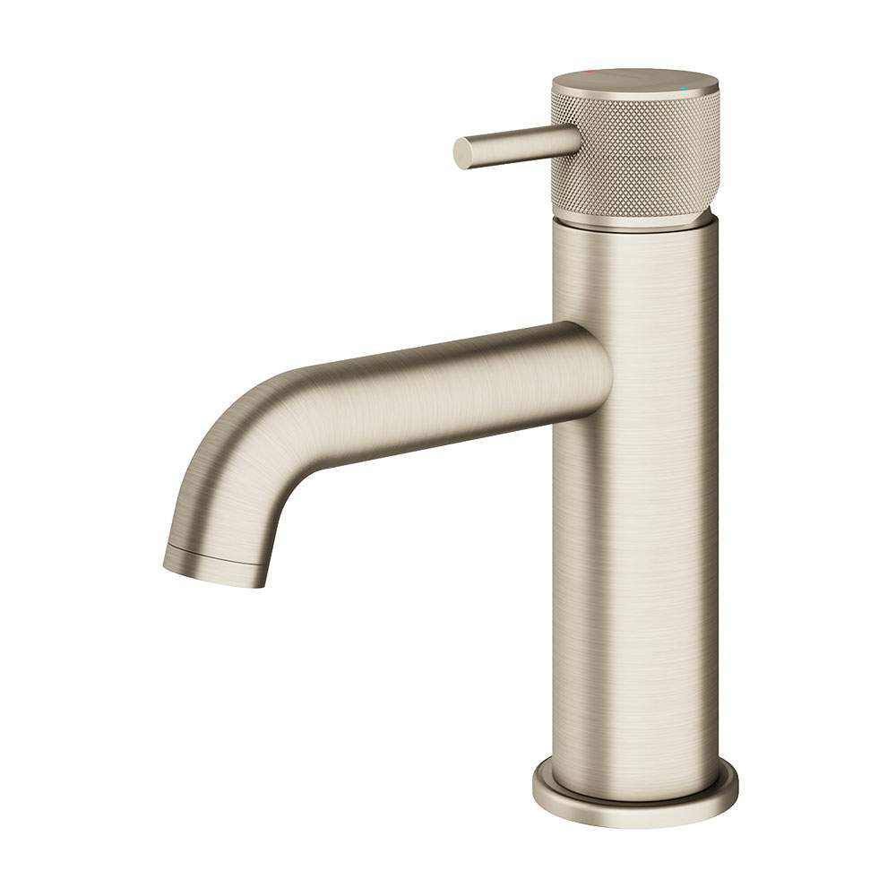 Abacus Iso Pro Mono Basin Mixer - Brushed Nickel