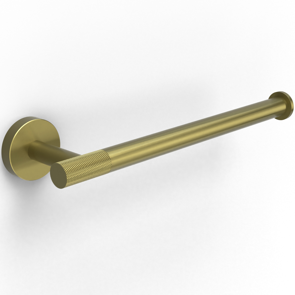 Origins Living Turner Open Brushed Brass Towel Rail