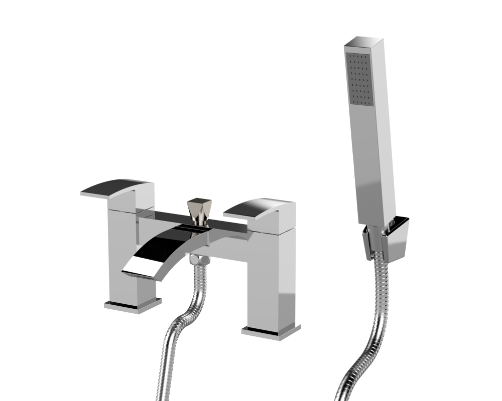 Nuie Vibe Chrome Bath Shower Mixer Tap - TSI304