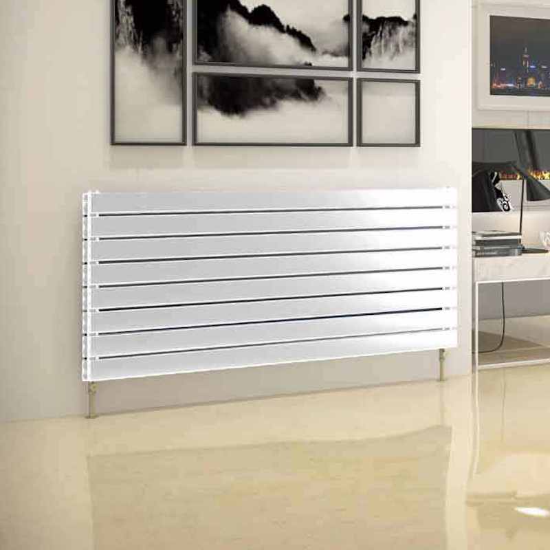 Tornado Double Sided 456 x 656mm Designer Radiator White - DQ Heating