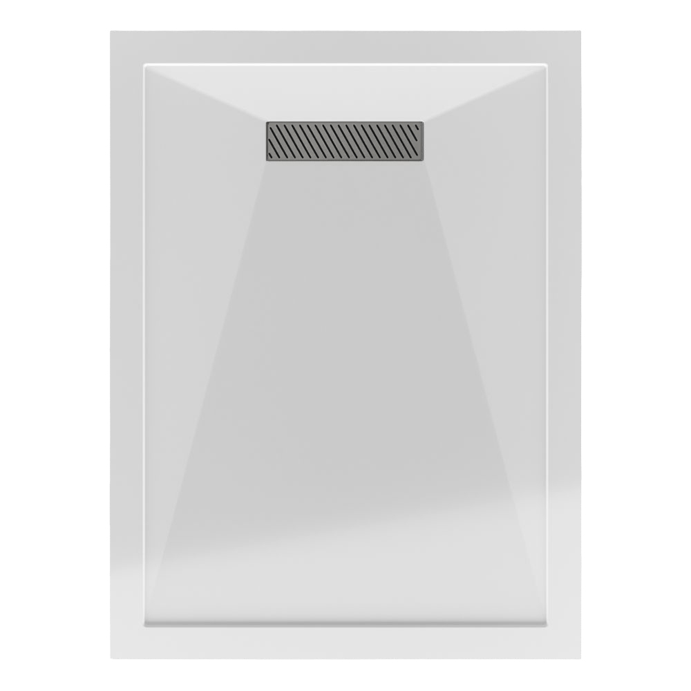 TrayMate Linear High Flow Stainless Steel Vortex Waste - CLEARANCE