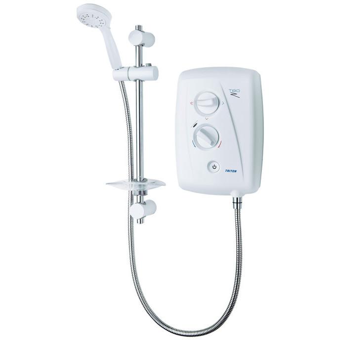 Triton 7.5kW Fast Fit Electric Shower - White