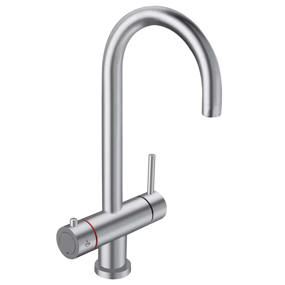 Francis Pegler Brushed Steel Boiling Water Kitchen Tap