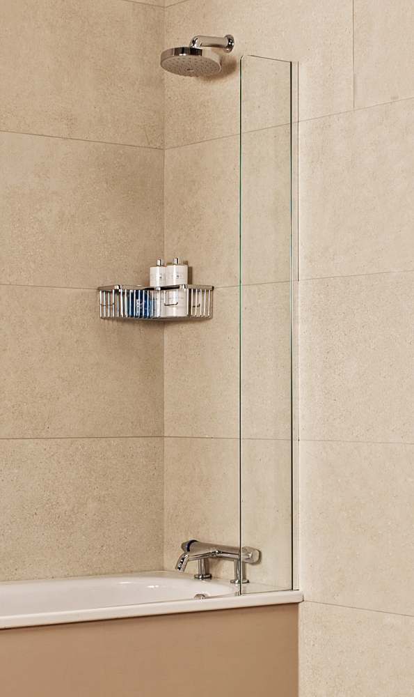 Roman Lumin8 Mini Fixed Bath Shower Screen