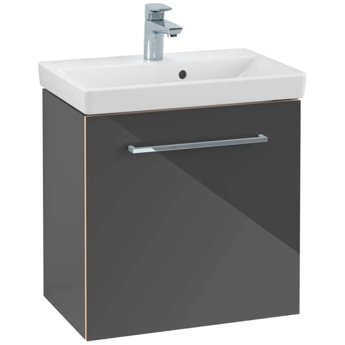 Villeroy & Boch Avento 530 Bathroom Vanity Unit With Basin  Crystal Grey