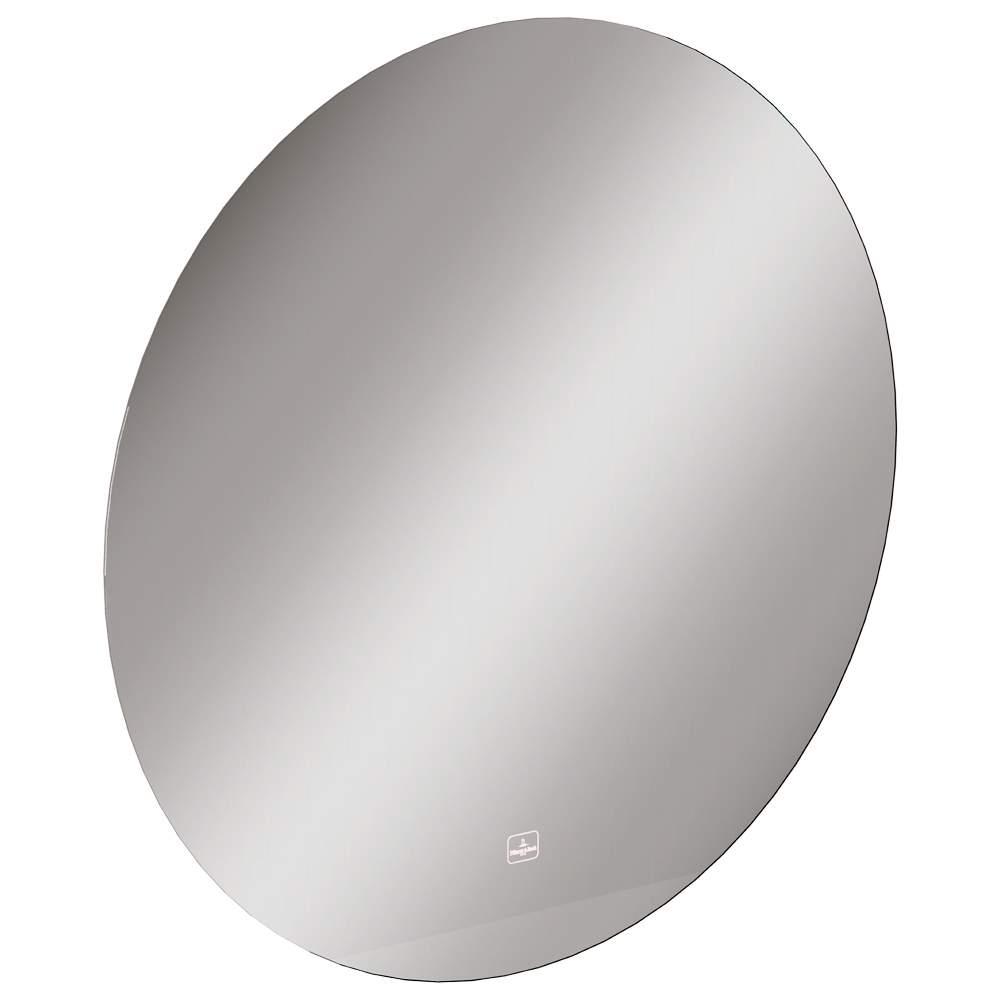 Villeroy & Boch More To See Lite Round LED Bathroom Mirror 850mm 
