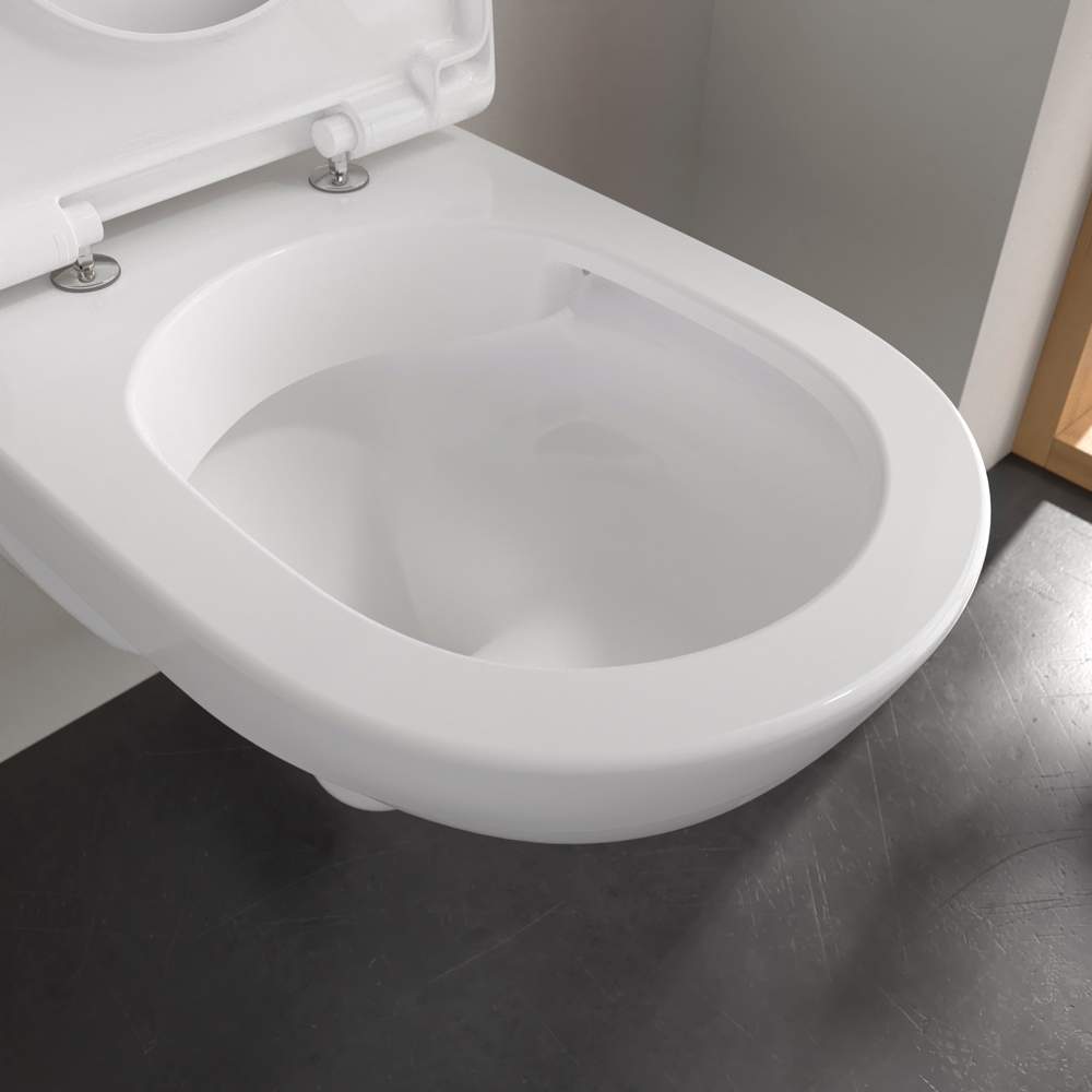 Villeroy & Boch O.novo Washdown Rimless Wall Mounted Toilet 5660R001