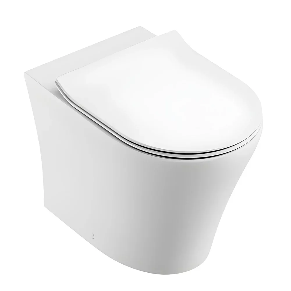 Villeroy & Boch O.Novo Back To Wall Toilet Combi Pack Slimline Seat