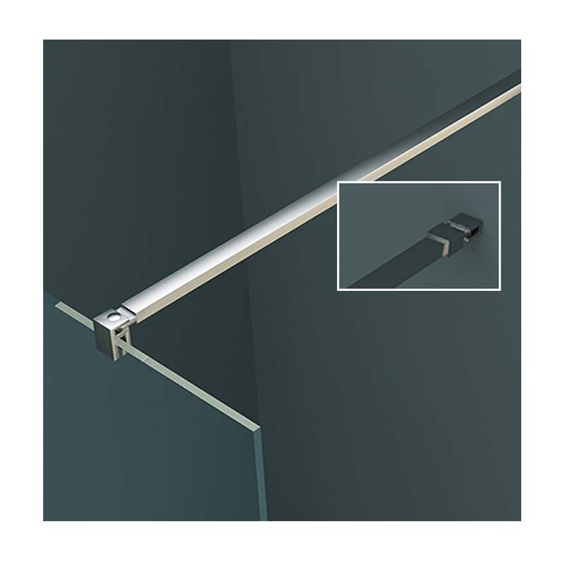 Vessini X Series Wetroom Glass Designer Wall Support Arm 1200mm