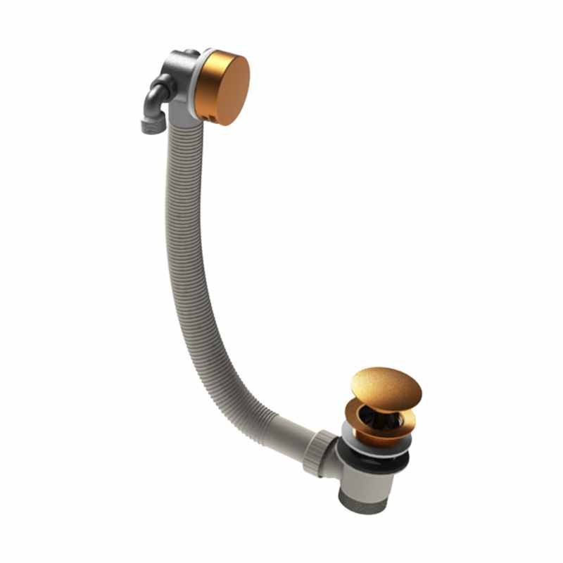 Brushed Bronze Overflow Bath Filler Tap - Abacus