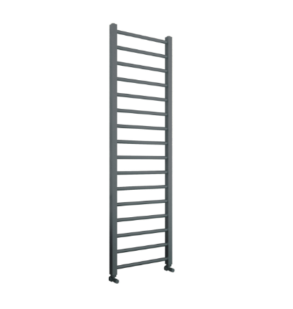 Scudo Vibe 500 x 1600mm Gun Metal Towel Radiator