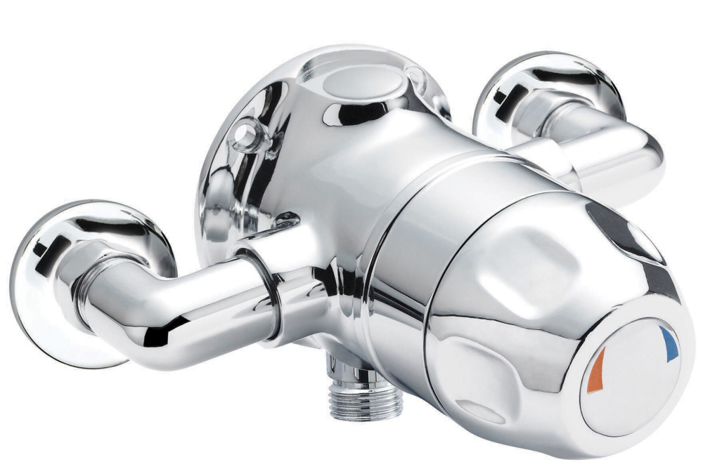 Nuie Sequential Exposed Commercial Thermostatic Shower Valve