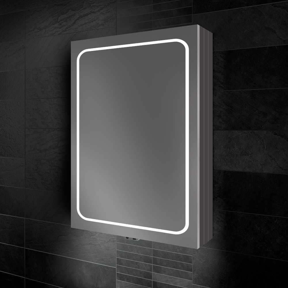 HIB Vapor 50 Illuminated LED Bathroom Cabinet - 500mm