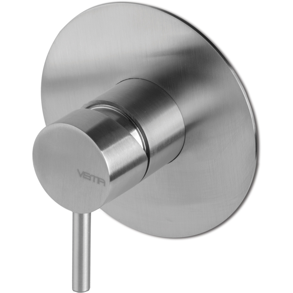 Vema Tiber Stainless Steel Single Outlet Shower Mixer Valve