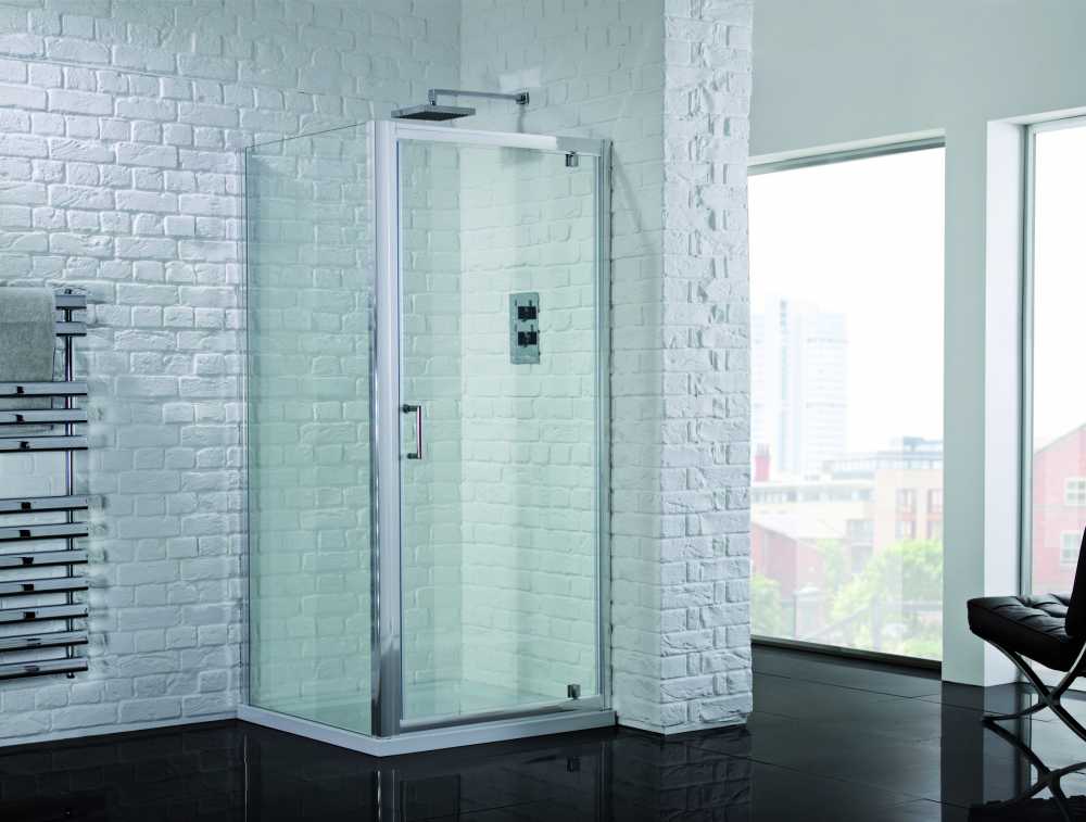 700mm Pivot Shower Door - Venturi 6 By Aquadart
