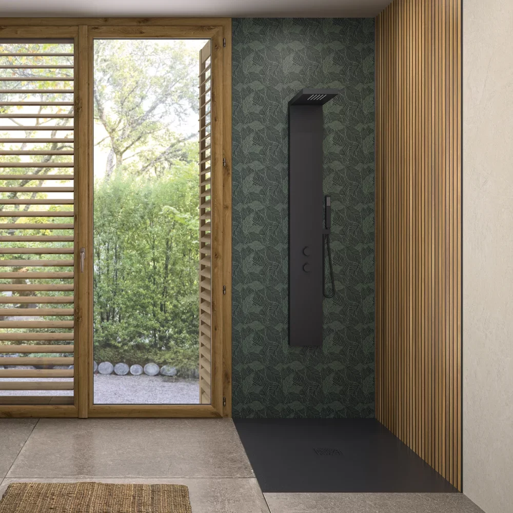 Kinewall Vertical Wood Design Shower Panel 1250 x 2500mm