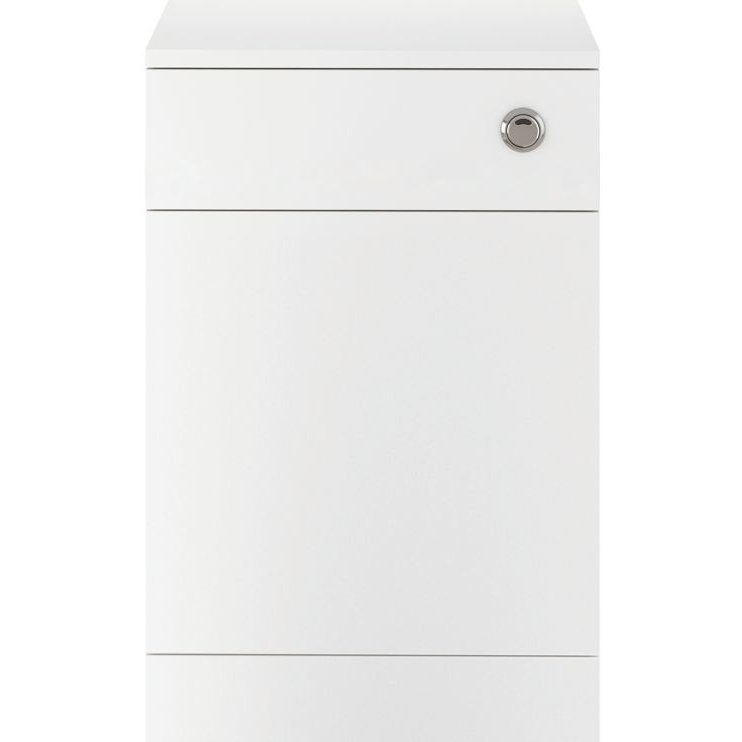 Watervale 500mm White Gloss Toilet Unit
