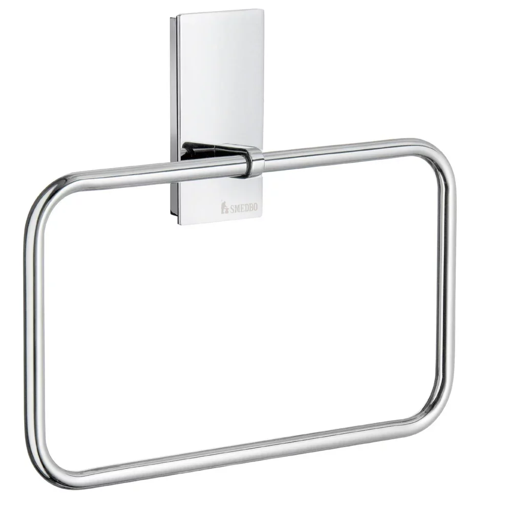 Smedbo Pool Chrome Towel Ring