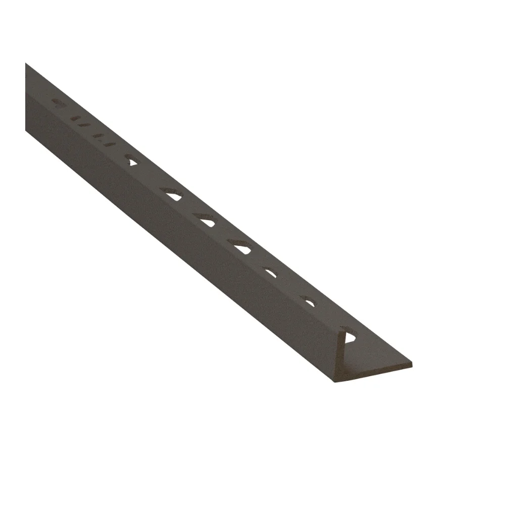 Abacus 10mm Flat Anthracite Tile Trim - 2.5m