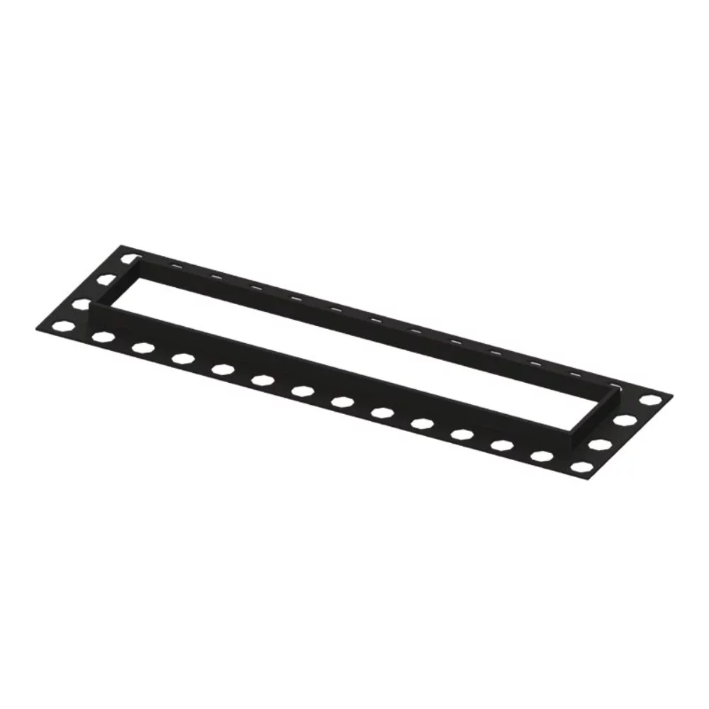 Abacus Elements Matt Black Linear 300mm Waste Finishing Trim 