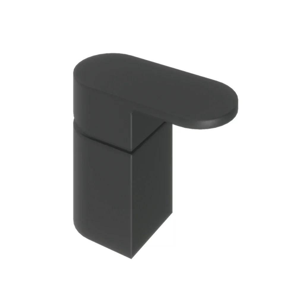 Abacus Ki Black Deck Mounted Single Lever Mixer Valve