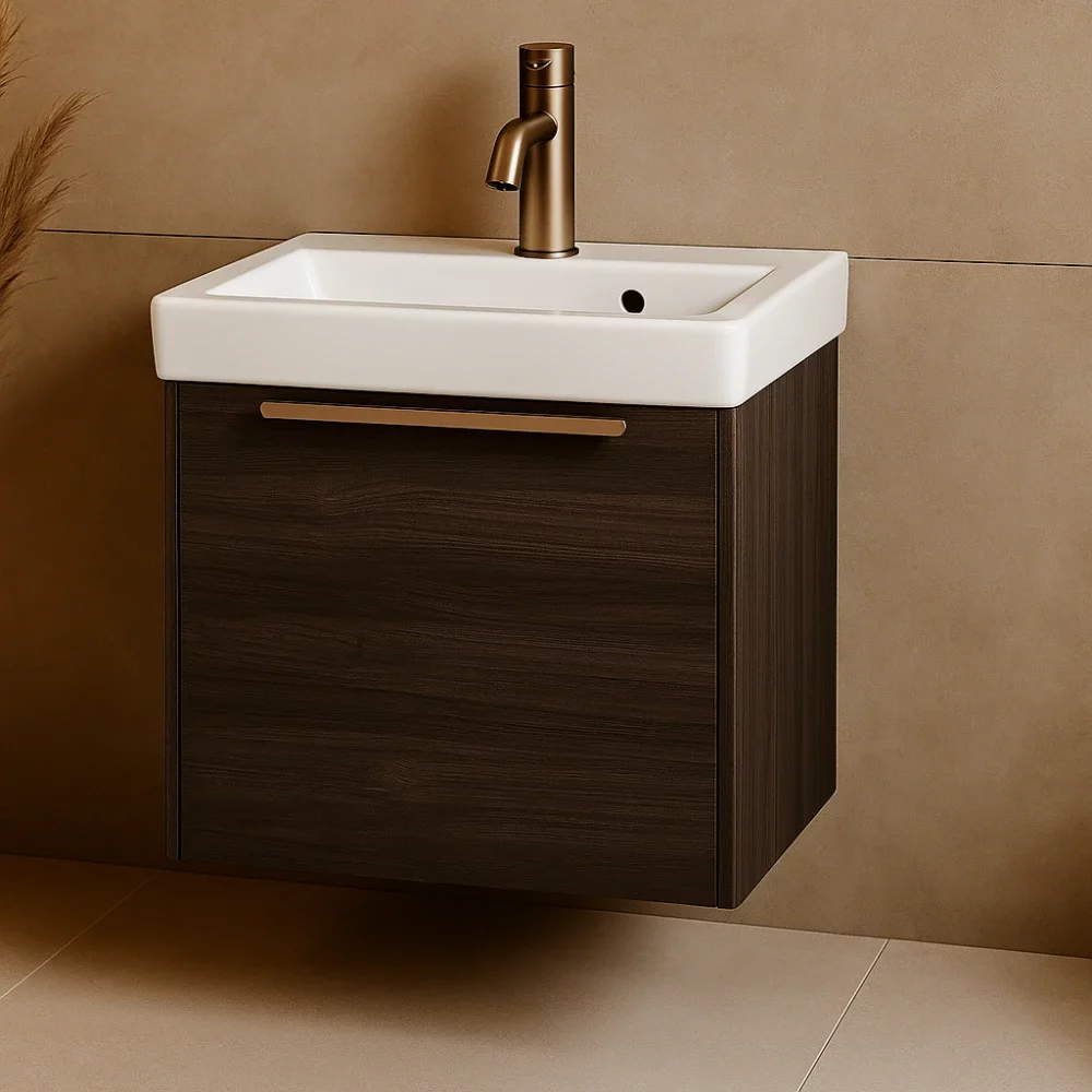 Abacus S3 Concepts Wall Hung Vanity Unit Pack 450mm - Wood Lava