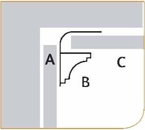 ProPlas Ceiling Mould Profile 2700mm