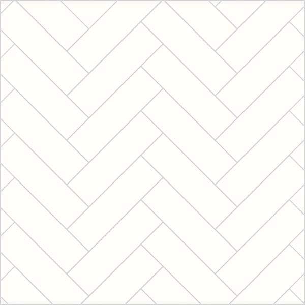 Multipanel Alpine White Herringbone Tile Effect Shower Board