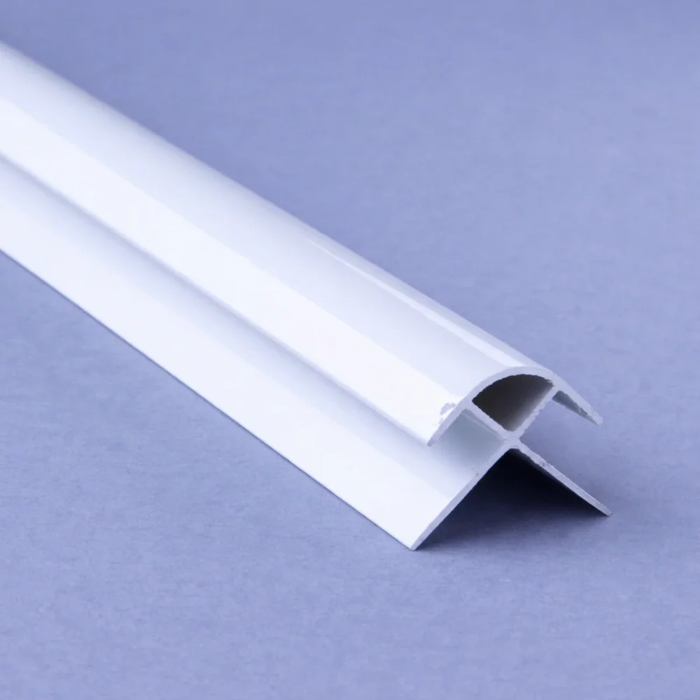 ALU-TRIM 10mm External Corner Aluminium Trim - Gloss White