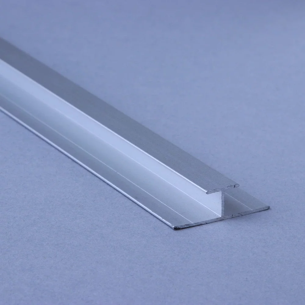 ALU-TRIM 10mm H Join Aluminium Trim - Bright Silver