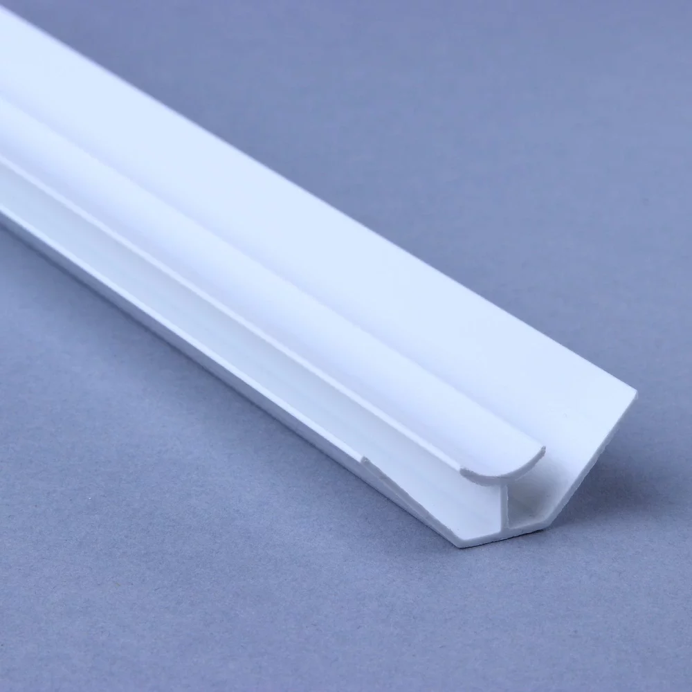ALU-TRIM 10mm Internal Corner Aluminium Trim - Gloss White