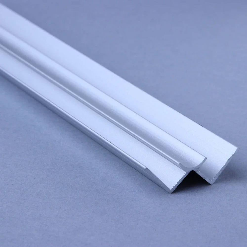 ALU-TRIM 10mm Internal Corner Aluminium Trim - Satin Silver