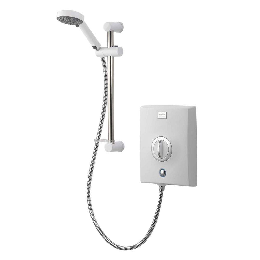 Aqualisa Quartz Electric Shower 9.5kw Chrome/White finish