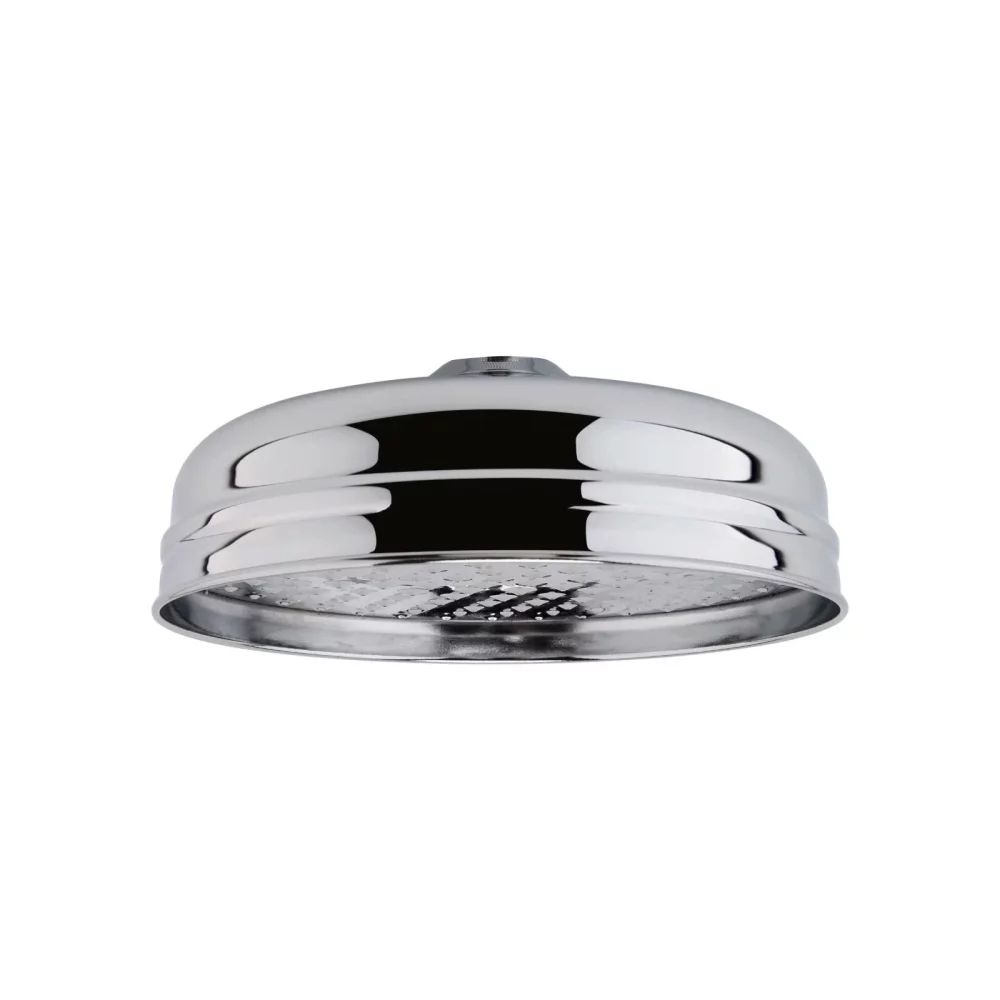Nuie Traditional 100mm Fixed Shower Head - Chrome - CLEARANCE