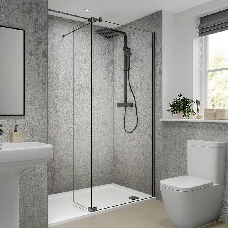 Multipanel Arctic Stone Laminated Shower Panel Board ONLINE SALE