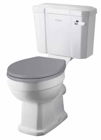 Bayswater Fitzroy Traditional Comfort Raised Height Toilet - Flush Handle