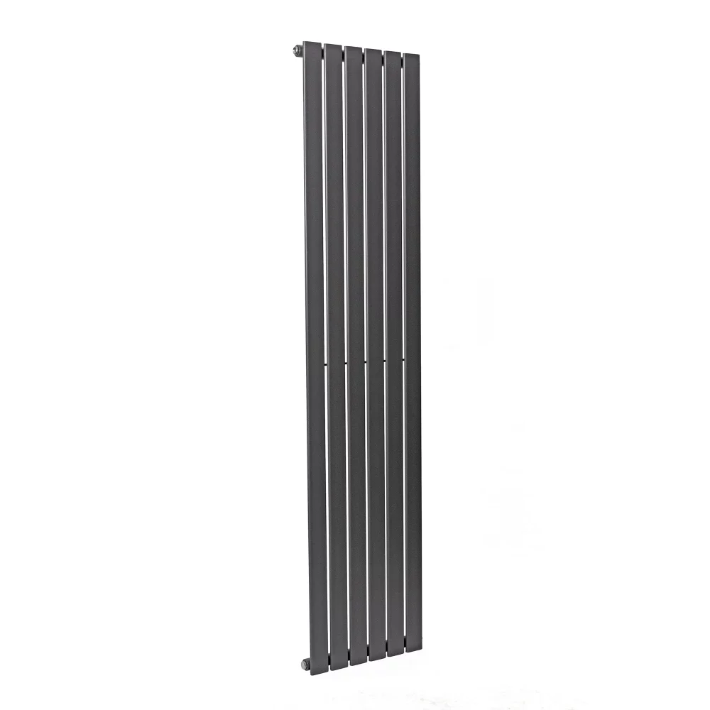 Lancia Bravo 1600 x 408mm Anthracite Vertical Designer Radiator