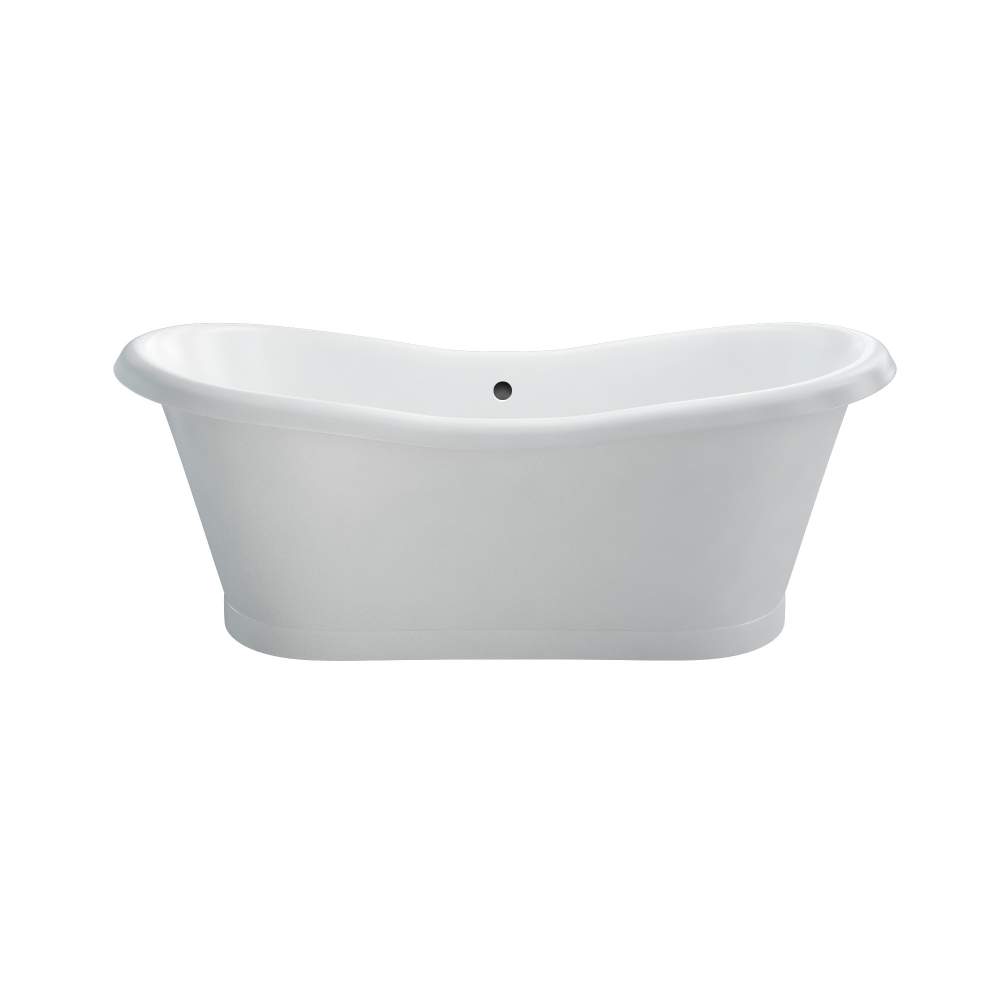 Burlington Admiral - Traditional Freestanding Soaking Tub - 1640 x 710
