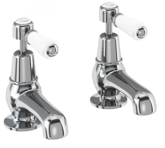 Burlington Kensington 3" Traditional Basin Taps