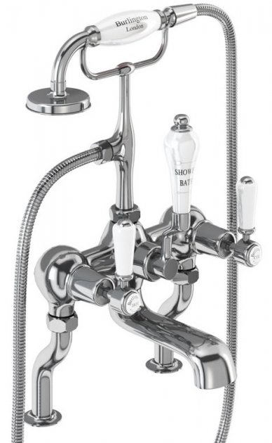 Burlington Kensington Traditional Bath Shower Mixer KE15