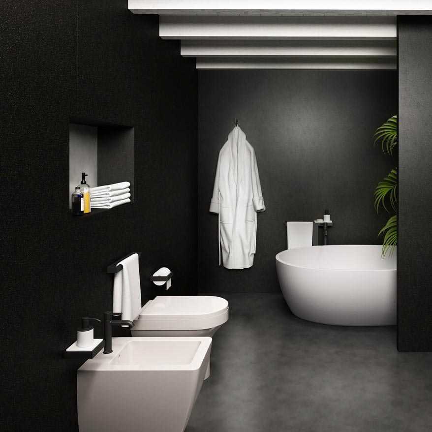 Perform Panel Carbon Elements 1200mm Bathroom Wall Panels