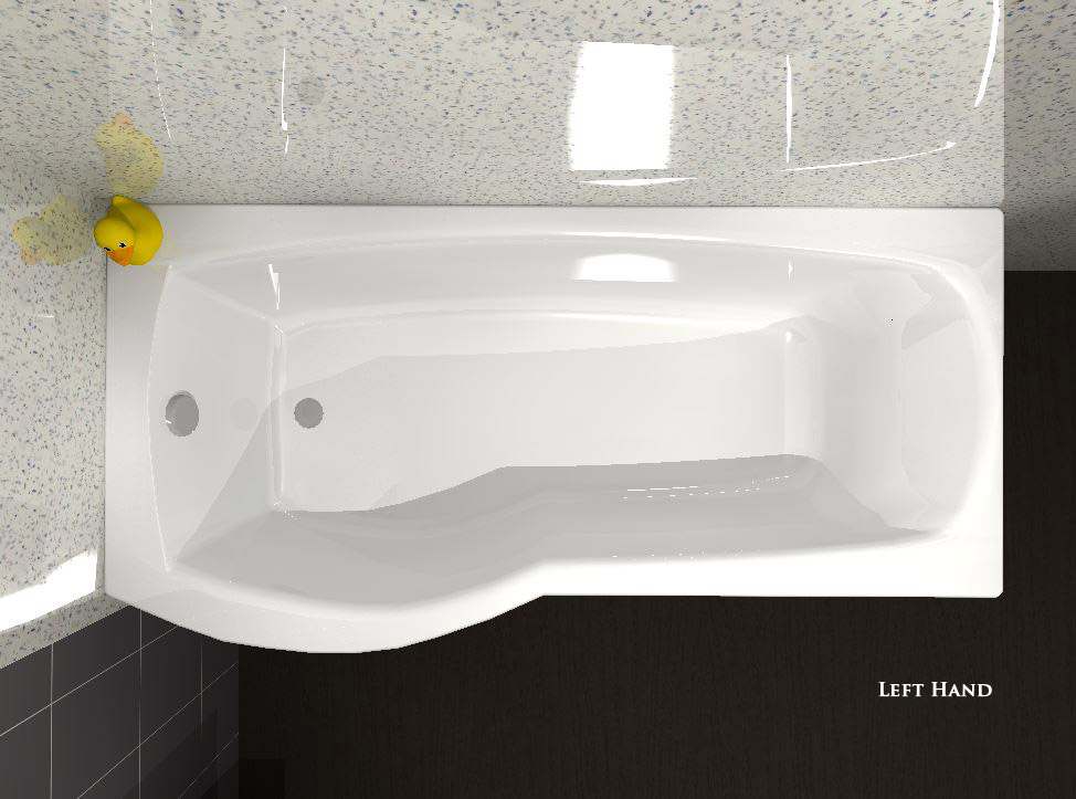 Carron Aspect Shower Bath - 1700 x 700 - 800mm