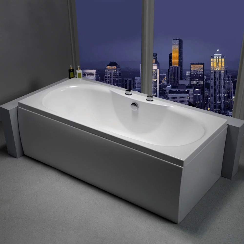 Carron Equation 1700 x 750 Double Ended Bath - Reinforced Carronite